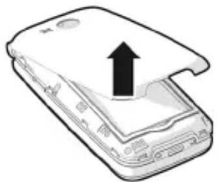 GIGASET GL795 - Introducere cartele SIM și SD - 1
