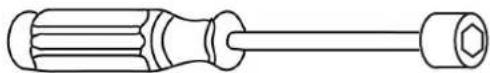 Veripart VPTTKV55EW - Necessary tools: - 2