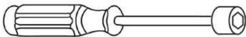 Veripart VPTTKV55EW - Necessary tools: - 4