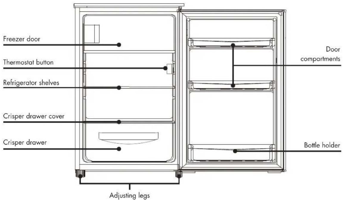 Veripart VPTTKV55EW - DIMENSIONS - 1
