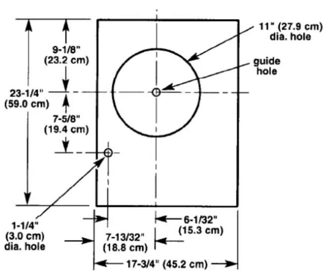 FABER RB900 - Sortie à travers le toit POUR INSTALLATIONS DU VENTILATEUR EXTÉRIEUR SUR UN TOIT PLAT PASSER À L'ÉTAPE PAGE 8 - 1