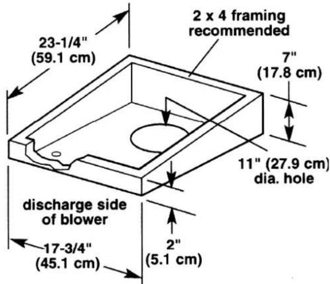 FABER RB900 - Sortie à travers le toit POUR INSTALLATIONS DU VENTILATEUR EXTÉRIEUR SUR UN TOIT PLAT PASSER À L'ÉTAPE PAGE 8 - 2
