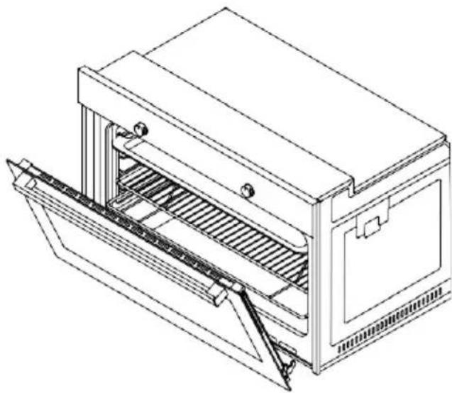 DE DIETRICH DOE7900BB - CLEANING AND MOUNTING OVEN DOOR - 2