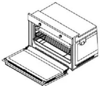 DE DIETRICH DOE7900BB - Limpar O Vidro Do Forno - 1