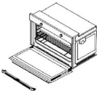 DE DIETRICH DOE7900BB - NETTOYAGE DE LA VITRE DU FOUR - 1