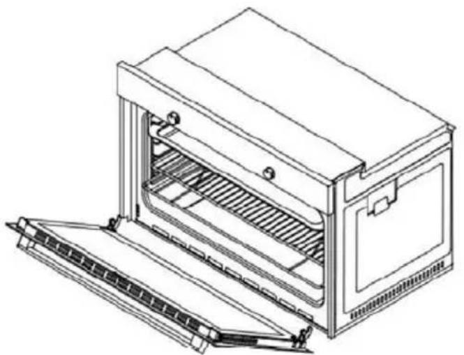 DE DIETRICH DOE7900BB - תַעְרָה בְּרָה - 3