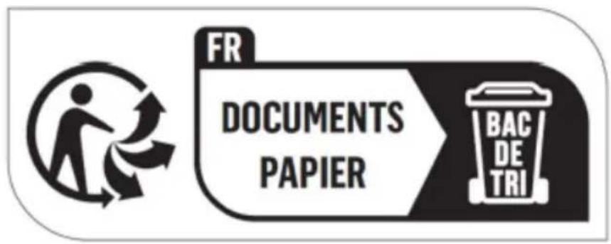 FR DOCUMENTS PAPIER BAC DE TRI