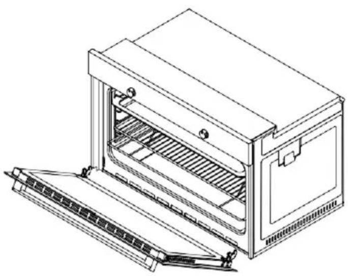 DE DIETRICH DOE7900BB - Limpieza Y Montaje De La Puerta Del Horno - 1