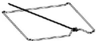 DE DIETRICH DOE7900BB - Parrilla de alambre - 1