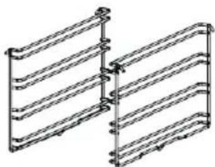 DE DIETRICH DOE7900BB - In tray wire grill - 1
