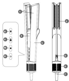 Ambiano HS-1 - ⚠ AVERTISSEMENT ! RISQUE DE BLESSURE, DE BRÛLURE ET D'ÉBOUILLANTAGE! - 1
