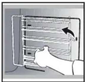DE DIETRICH DOP4755MB - REMOVING THE SHELF RUNNERS - 1