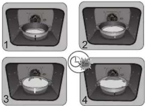 DE DIETRICH DOP4755MB - Recept s droždím (dle modelu) - 1