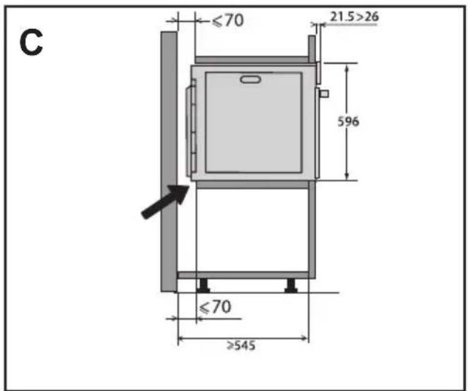 DE DIETRICH DOP4755MB - CHOICE OF LOCATION AND FITTING - 3