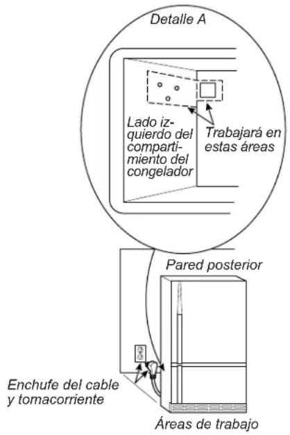 WHIRLPOOL W11519080 - Peligro de Choque Eléctrico - 1