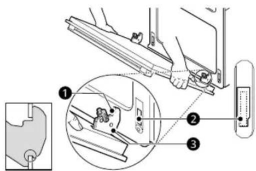 LG LSIL6334XE - Assemblage des portes - 1