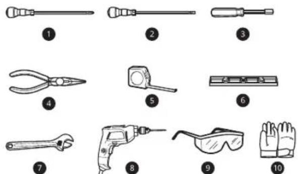 LG LSIL6334XE - Outils nécessaires - 1