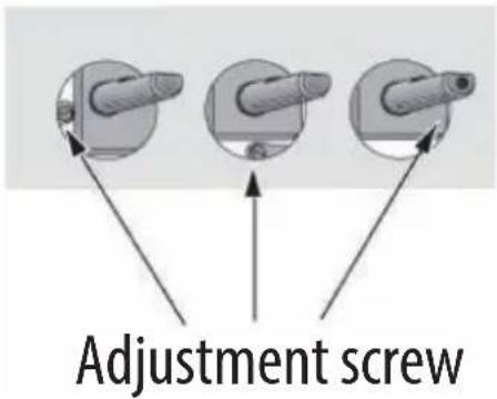 SABA TGV60N3F/C - Adjustment of minimum level of the flame. - 2