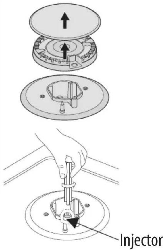 SABA TGV60N3F/C - Change the injector of the burners. - 1