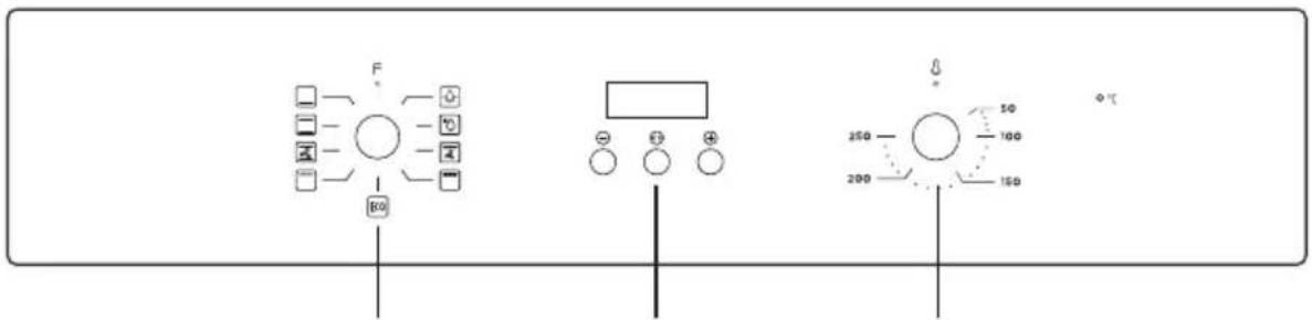FAR FME7024IBL/M - Panneau de commande - 1