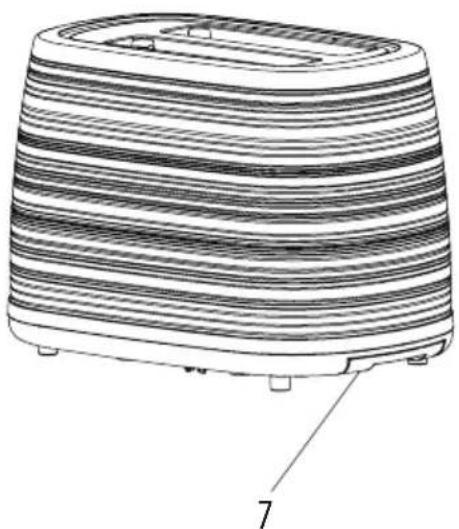 SABA GP W EVA25 - Caractéristiques du grille-pain - 2