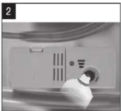 SABA DW14C44M24CW - When to Refill the Rinse Aid Dispenser - 3