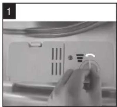 SABA DW14C44M24CBK - When to Refill the Rinse Aid Dispenser - 2