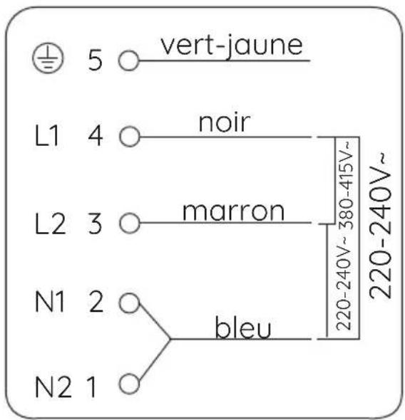FAR TI70 SDT 4444 21 - Brancher la table de cuisson au secteur - 3