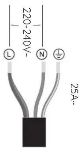 FAR TI70 SDT 4444 21 - Brancher la table de cuisson au secteur - 4