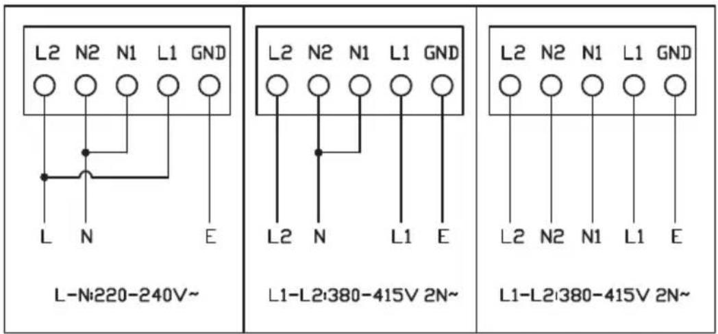 FAR TI62003A24 - Connecting the hob to the mains power supply - 3