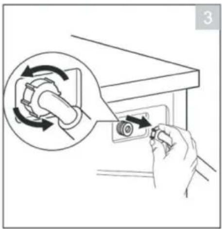 FAR LF510L23W - Nettoyage du joint de porte et de la vitre - 5