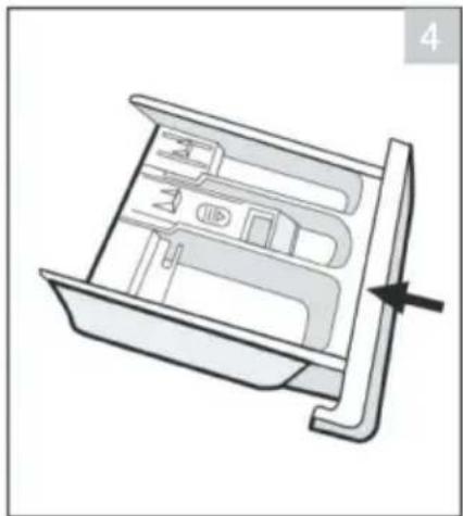 FAR LF510L23W - Nettoyage du distributeur de détergent - 4