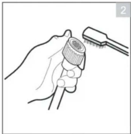 FAR LF510L23W - Nettoyage du joint de porte et de la vitre - 4