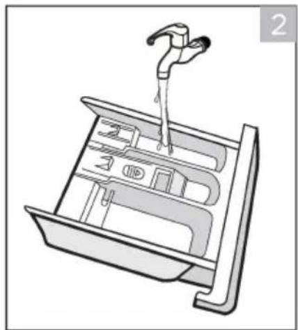 FAR LF510L23W - Cleaning the Detergent Dispenser - 2