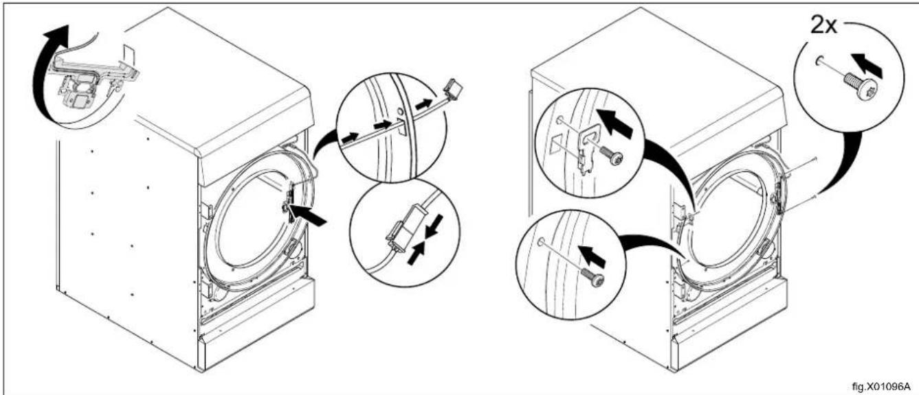 ELECTROLUX TD6-7 - Inversion de la porte - 7