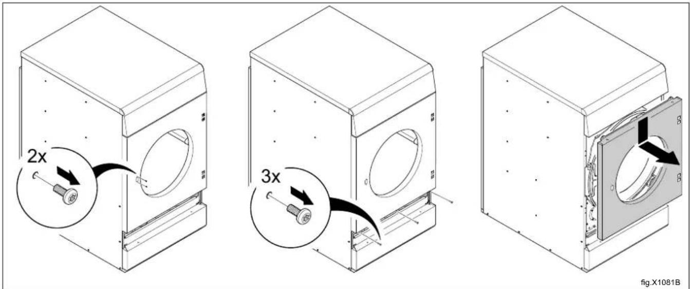 ELECTROLUX TD6-7 - Inversion de la porte - 3
