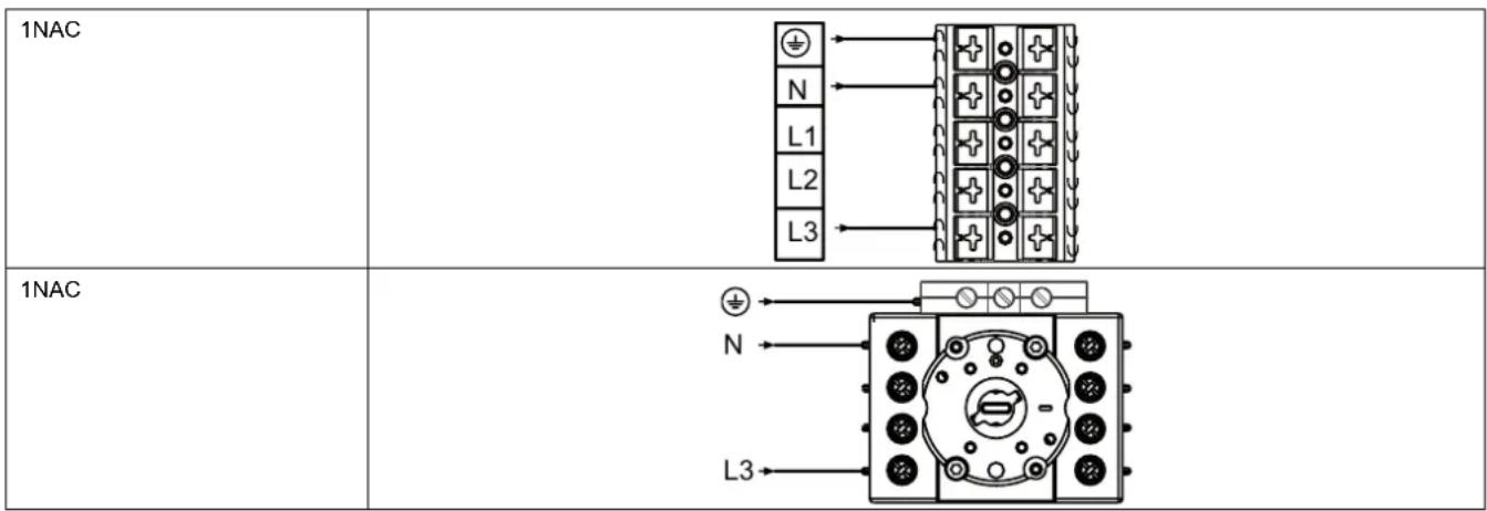 ELECTROLUX TD6-7 - Branchement monophasé - 1