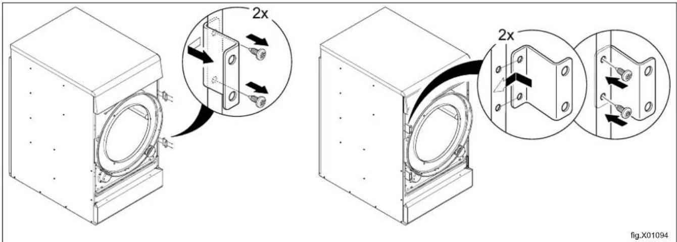ELECTROLUX TD6-7 - Inversion de la porte - 5