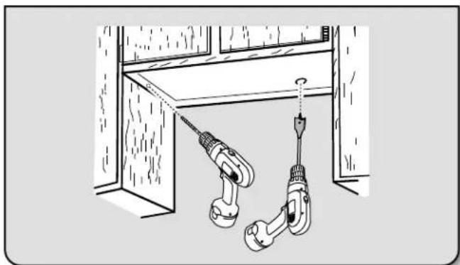 WHIRLPOOL UXT5230DSS - Drill Electrical Opening - 1
