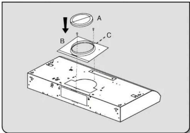 WHIRLPOOL UXT2030ABK - Attach Vent Damper or Transition - 1