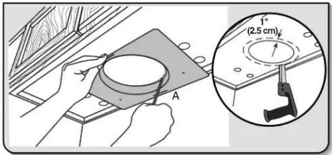 WHIRLPOOL UXT2030ABK - Mark and Cut Vent Opening - 1
