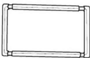 WHIRLPOOL WHAT142-2BW - Dimensions de la gaine murale universelle - 2