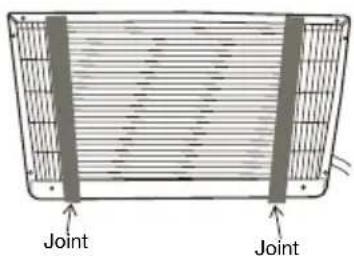WHIRLPOOL WHAT142-2BW - Grille à entrée double - 2