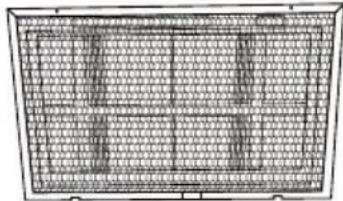 WHIRLPOOL WHAT142-2BW - Dual Intake Grille - 5