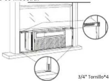WHIRLPOOL WHAW-101IN - Paso 6: Fijacion de los soportes laterales - 1