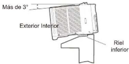 WHIRLPOOL WHAW-101IN - Paso 5: Colocacion bajo de una ventilana abierta - 1