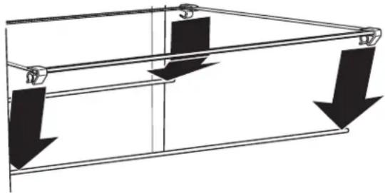 WHIRLPOOL WRS321SDBK - To Remove and Replace the Mid and Top Shelf: - 1