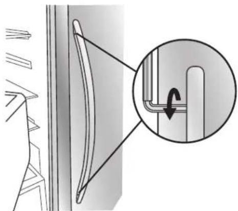 WHIRLPOOL WRS315SNWH - To Install the Handles: - 2