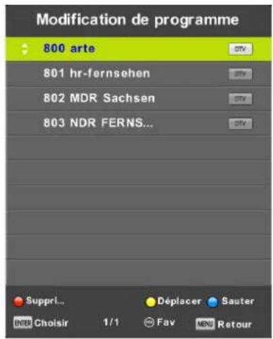 FAR LD24EGH244 - Modification de programme (Programme Edit) - 1
