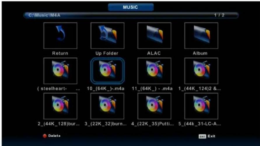 FAR LD24EGH244 - Music Menu - 2